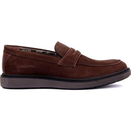Sail Lakers-Brown Nubuck Men Casual Shoes