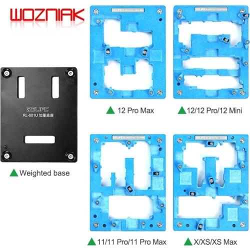 RELIFE RL-601U Precision Positioning Clamp IP Mobile Phone Repair Motherboard Fixture without Base for IPhoneX-12 Module Series