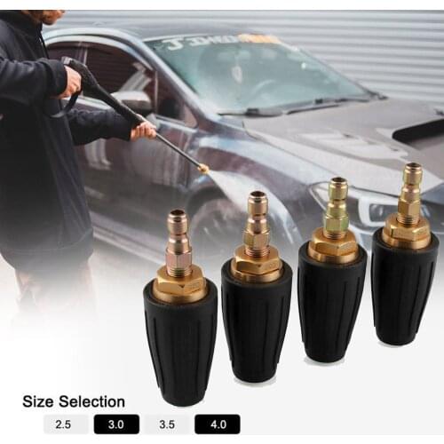 High Pressure Washer Rotating Motor Nozzle Spray Tip 1/4'' 3000PSI 4.0GPM