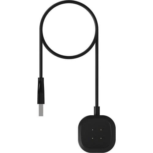 Smart Watch Charger 1m/3.3ft Cable Charging Dock For Fitbit Bersa 3/Sense Replacement Smartwatch Accessories