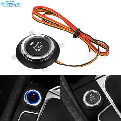 12V Auto Replacement Car Engine Start Stop Push Button Keyless Entry Ignition Starter Switch Universal