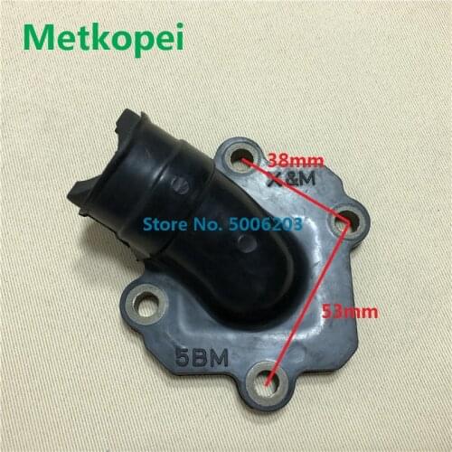 Scooter JOG50 JOG90 XH90 ZR EVO 5BM carburetor interface adapter intake manifold glue for Yamaha 50cc JOG 50 90 refit joint