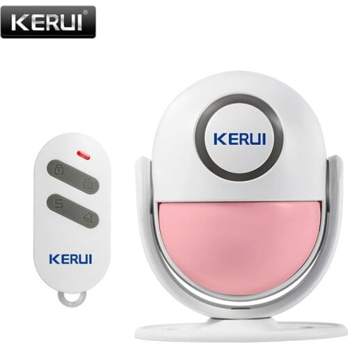 KERUI P6 Welcome Alarm Chime Wireless Security Protection Infrared IR Motion Sensor Door bell Alarm Doorbell+Remote Controller