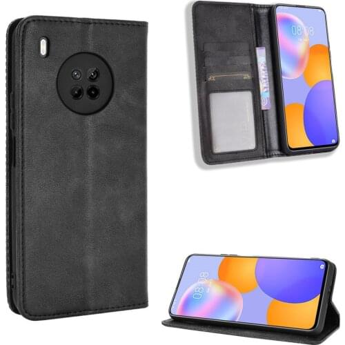 For Huawei Y9A Case 6.63 inch Luxury Flip PU Leather Wallet Magnetic Adsorption Case For Y9A Y9 A HuaweiY9A Phone Bags