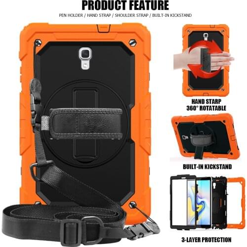 Kids Shockproof Hybrid Silicone Case For Samsung Galaxy Tab A A2 10.5 2018 T590 T595 T597 SM-T590 SM-T595 Protective Cover