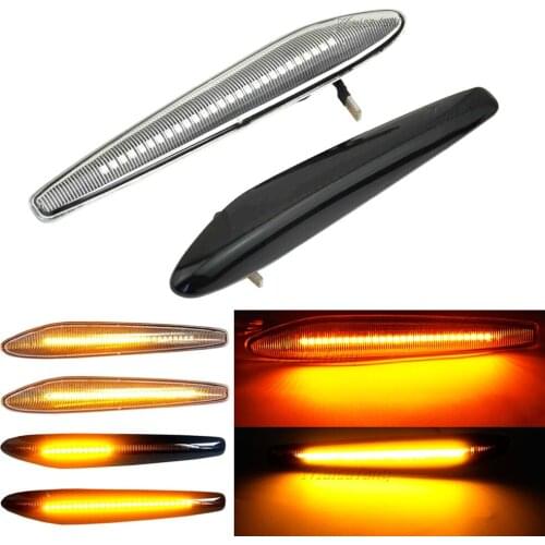 Dynamic Blinker Turn Signal Lamp LED Side Marker Light Sequential Indicator For Alfa Romeo 159 Sportwagon Boera Spider 939