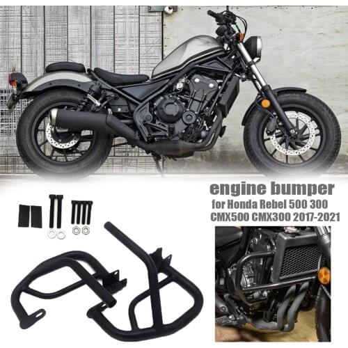 For Honda Rebel CMX 500 300 CMX500 CMX300 2017 2018 2019 2020 2021 Motorcycle Engine Guard Bumper Crash Bar Body Frame Protector
