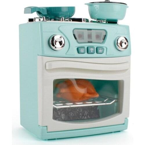 Pretend Play Toys Kitchen Large Electric Washing Machine Oven with Lighting and Sound Effects Children Baby Souptoys