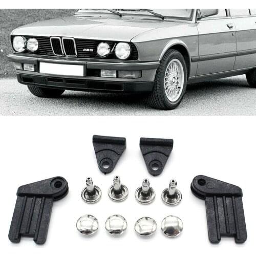 2Set Auto Rear Sunshade Sunblind Repair Kit For BMW E38 E39 E46 E60 E65 E66 5 7 Series Car Exterior Accessories