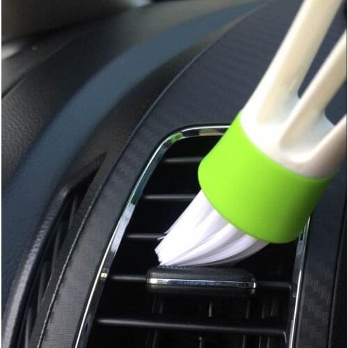 Portable Double Ended Car Air Conditioner Vent Slit Cleaner Brush for BMW X-series 3-series 5-series 7-series E