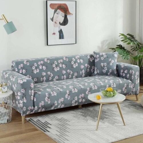 Floral Printing Stretch Combination Sofa Cover Sofa Towel Slip-Sesistant Sofa Covers For Living Room Fully-Wrapped Anti-Dust