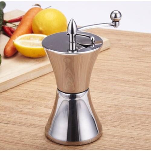 Hand Manual 304 Coffee Grinder Mini Home Tools Mixer Manual Coffee Mill Espresso Koffiemolen Handmatig Coffee Grinder EK50MCJ