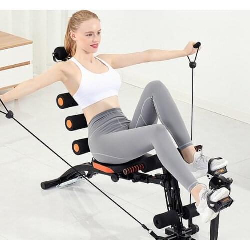 Adjustable Declined Sit Up Bench Mutifunctional Cycling Bike Abdominal Bench with Home Gym Fitness Bench-Crunch Push up Board