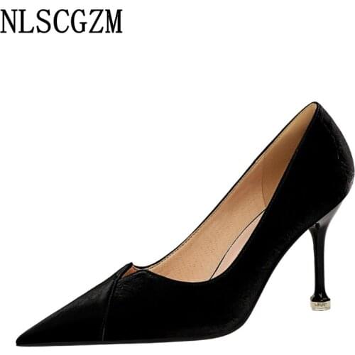 Party Shoes for Women Heels Women Pumps High Heels Sexy Wedding Shoes for Women Bride Office 2021 Harajuku Shoes Zapatos Mujer
