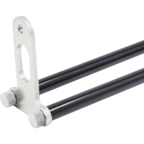 Windproof Fishing snag bar Carp Fishing Tackle Carp Fishing Accessories Aluminium alloy Snag Bars Ears Black for Bite Alarms