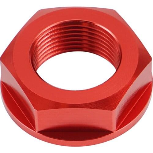 M22 Rear Wheel Axle Shaft Lock Nut Screw For Honda CRF250R CRF450R CRF250RX CRF450RX CRF250X CRF450X CRF450L Motorcycle Parts