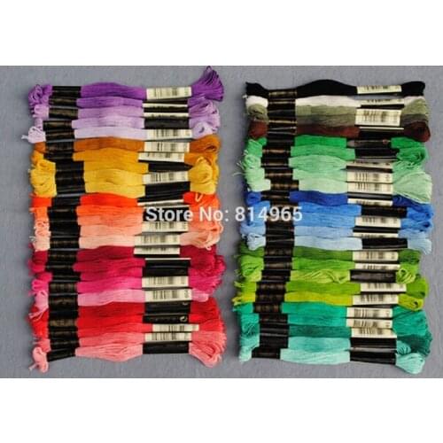 Choose Appointed Colors 447 pieces Embroidery Cross Stitch Thread Floss Yarn