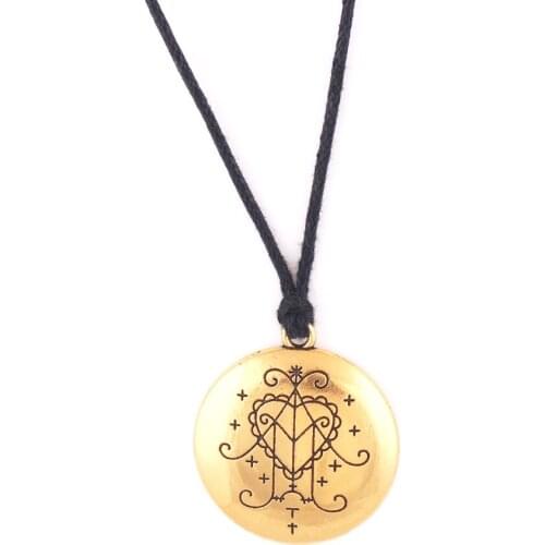 Women Men Necklace Jewelry Love Heart Archangel THAVAEL Angelic Amulet Talisman Love Spirit Dropshipping