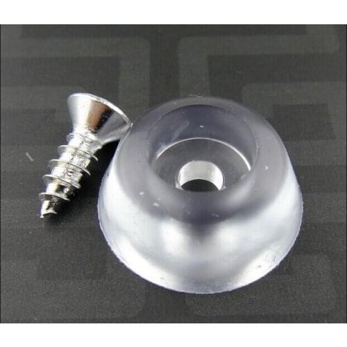100pieces /lot transparent soft plastic anti-skid wear pads Furniture table sofa stool foot nail pad