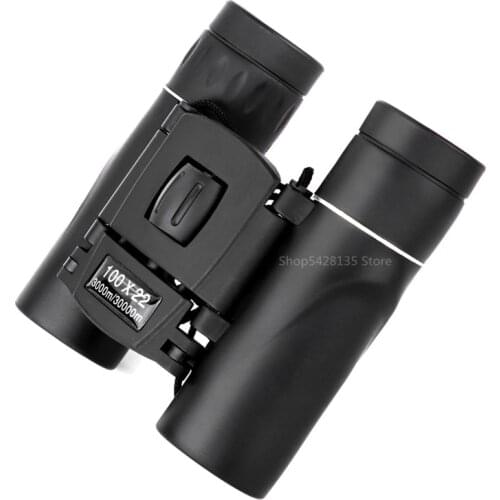 100x22 Powerful Binoculars Telescope HD Zoom 30000M Mini Telescope For Camping Night Vision Outdoor Hunting Optical Telescope
