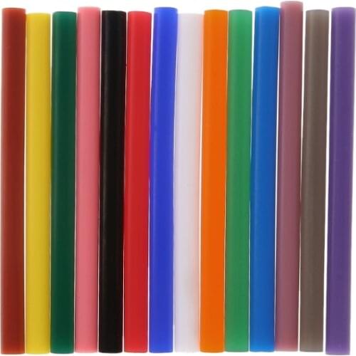 14Pcs/Set Hot Melt Glue Stick Mix Color For DIY Craft Repair Tool 7*100mm