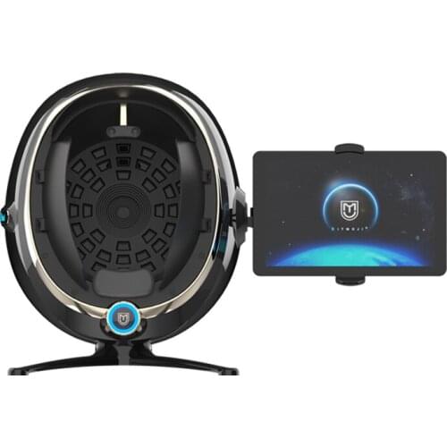 Best price 3D skin analyzer machine AI Magic Mirror Skin Analysis Detector Eight Spectrum 3d facial skin analyzer