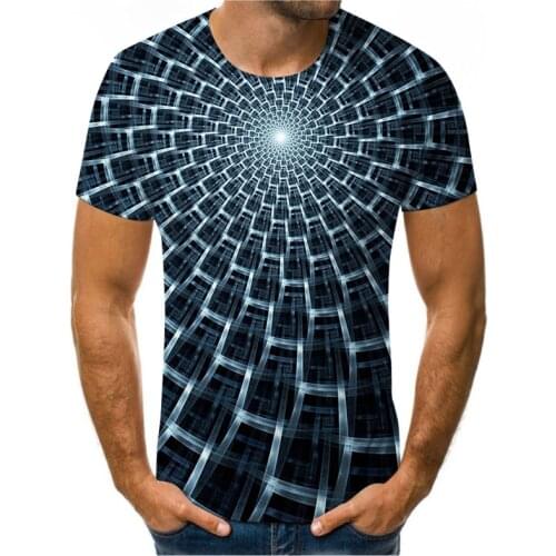 3d Printed T Shirt Geometric abstract graphics Clothes Harajuku Woman Men Kids Clothing Tshirts For Men Oversized T-shirt Tops