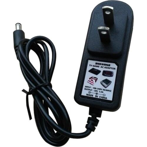 Output 10V 1.5A AC adapter for F C/S F C/N E S/MD1 game console power supply