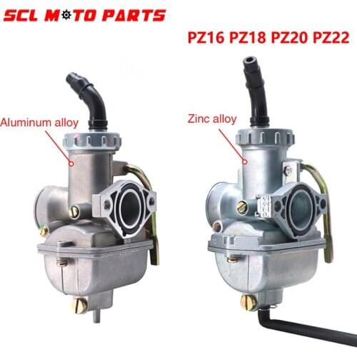ALconstar-Motorcycle Hand Choke PZ16 PZ18 PZ20 PZ22 Carburetor For Pit Dirt Trail Bike Go Kart ATV Quad 50cc 70cc 110cc 125cc