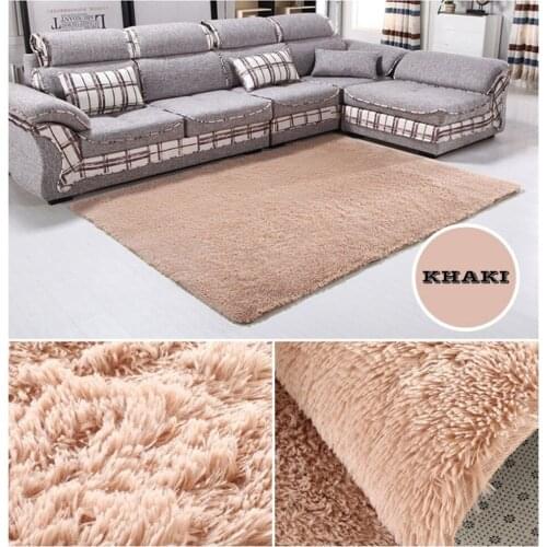 Large 160*230cm Bedroom Carpet Plush Shaggy Soft Carpet Area Rugs Floor Mats Home Warm Plush Floor Rugs fluffy Mats
