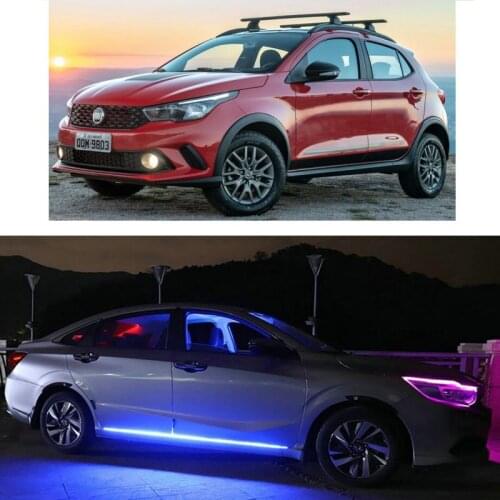 Remote Car Door Decorative Mood Lighting For Fiat 500 punto 500c 500L 500X BARCHETTA BRAVA BRAVO CROMA FIORINO FREEMONT