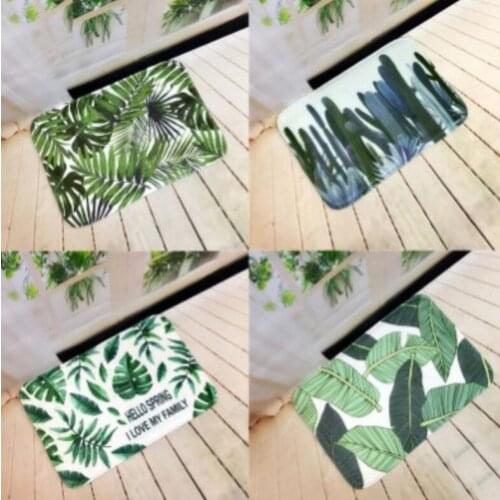 EU style Lovely Print Carpets anti-slip Floor Mat Outdoor Rugs Front Door Mats, Strawberries LX4623