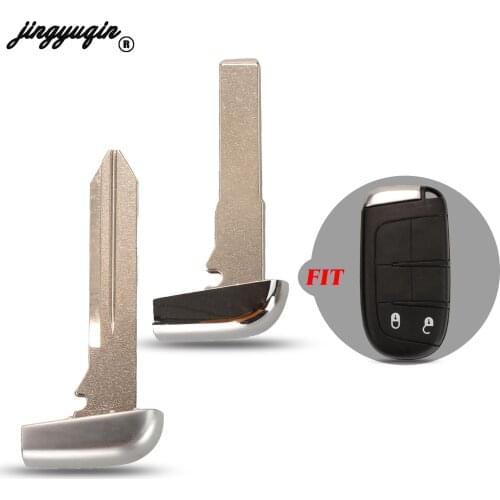 Jingyuqin For Jeep Chrysler 300C Dodge Journey Grand Cherokee For Fiat Freemont Remote Car Key Blade Fob Replacement