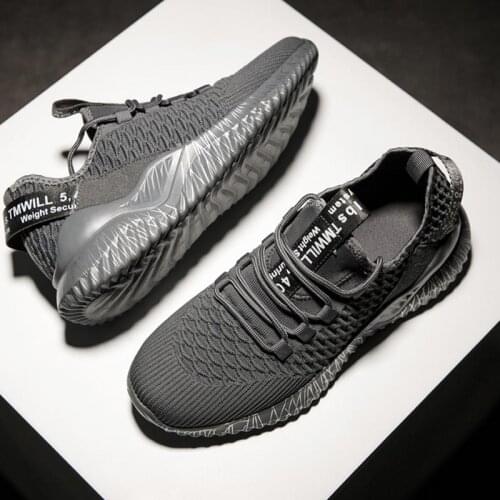 Large Size Airavata Summer Sport Shoes Men Sneakers 2020 Mens Shoes Sports Shoes Running Sneakers Male Gray E-465