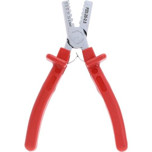 Mini Small Ferrules Tool Crimper Plier for Crimping Cable End-sleeves From 0.25-2.5mm2 1.5-6mm2 PZ1.5-6 PZ0.25-2.5 Clamp Plier