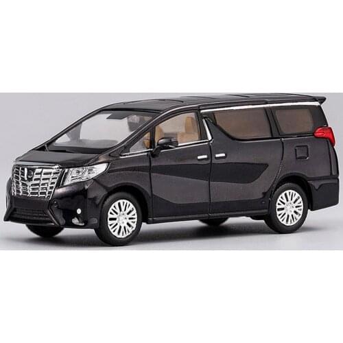 GCD 1/64 Toyota Alphard Black Diecast car Model Toy Collection Gift NIB