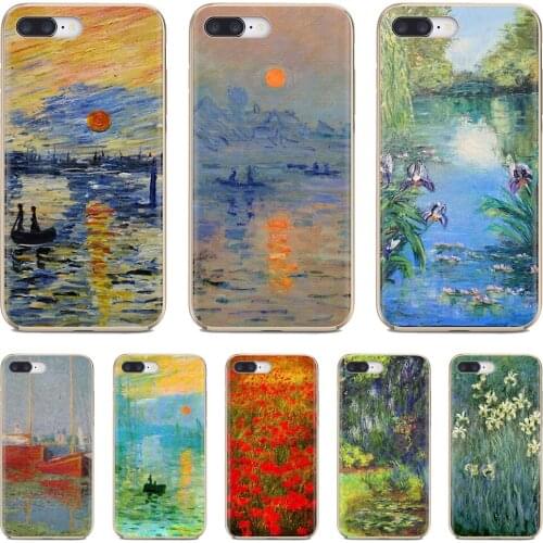 Soft Silicone Case For Samsung Galaxy A10 A30 A40 A50 A60 A70 a12 a31 a41 a51 a71 a20e a21s M30 Claude Monet Impressionism