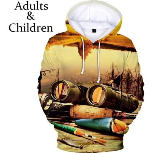 New Sale 3D fish comfortable pullovers male female Casual 3D hoodies children boys girls autumn winter hoode Peculiar All-match