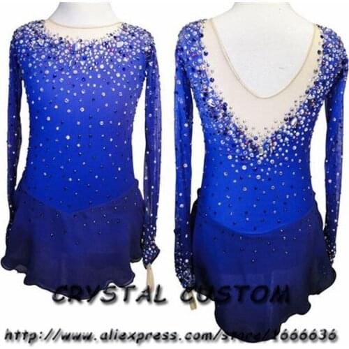 Custom-Made Figure Skating Dress Adult New Brand Figure Skating Dresses For Competition DR4742