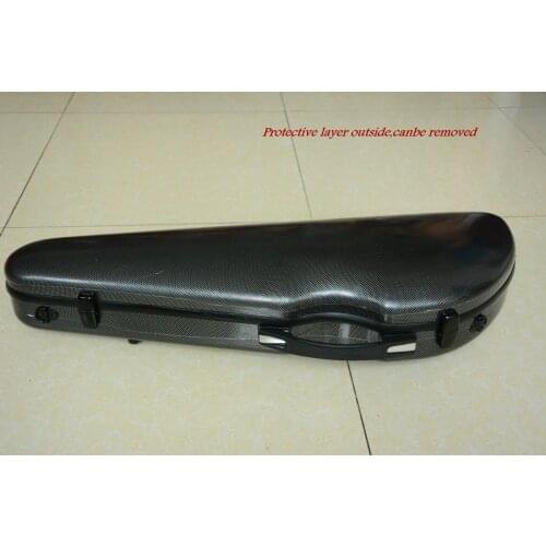 Carbon Fiber Viola Case Adjustable 15-16 Inches Viola Black Color 1885 g