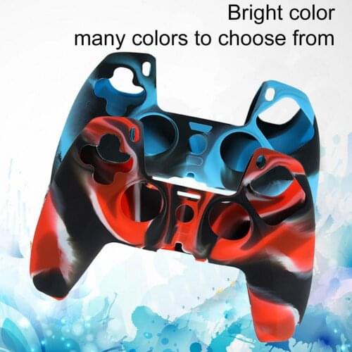 Silicone Cover Comfortable Smooth Protection Soft Silicone Game Console Cover for Sony PS5 Accessories