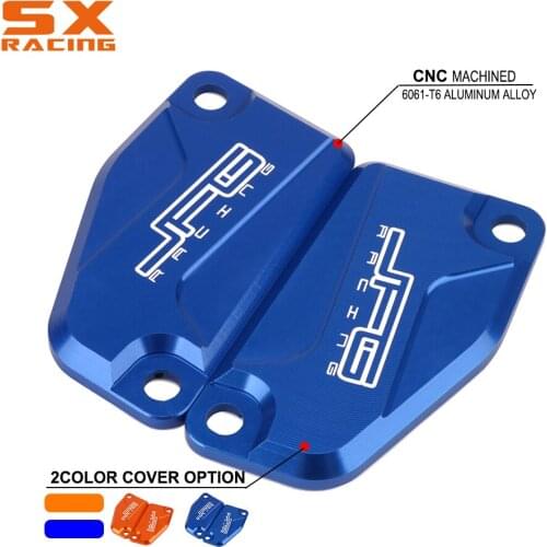 Motorcycle CNC Blue Clutch Brake Reservoir Cover Master Cylinder Cover For Husqvarna TC65 2017 2018 TC85 2014 2015 2016 17 18