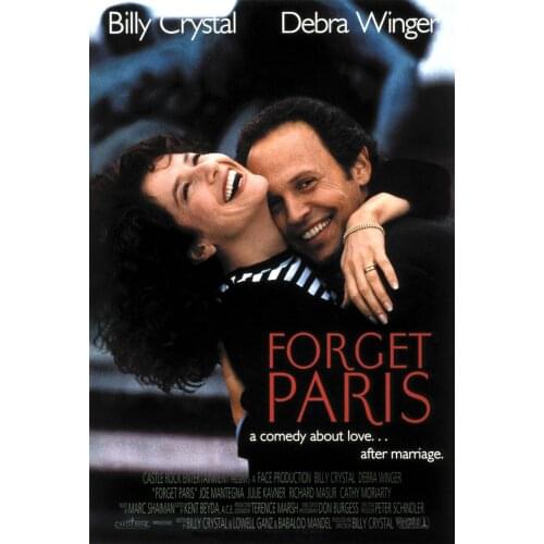 Forget Paris Movie Art print Silk poster Home Wall Decor