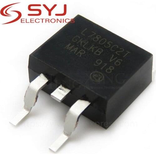 10pcs/lot L7805CD2T L7805C2T L7805C2 L7805 TO-263 In Stock