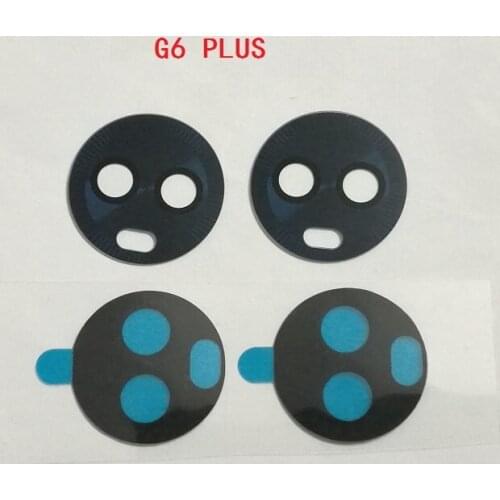 10Pcs Original New Back Rear Camera Lens Glass Cover with Adhesive Sticker Tape For Motorola for Moto G6 Plus Replacement Parts