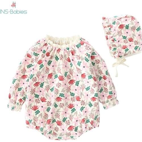 2020 Spring Babies Clothing New Bodysuit Long Sleeve for newborn baby grows baby girl Clothes Summer Kids Clothes Girls Infantil