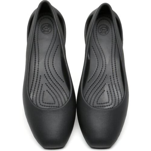 2021 Summer New Square Toe Women Plastic Sandals Flats Shoes For Women Girls Ladies Mule Clogs Slippers Slip On Footwear