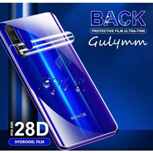 28D Back Full Cover Soft Hydrogel Film For Huawei P Smart 19 P30 Mate 40 30 Lite Pro Nova 5i 5t Screen Protector For Honor 9X 20