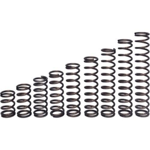 5pcs compression spring wire thickness 2mm outer diameter12mm length 15-100mm