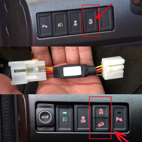 Automatic Stop Start Engine System Off Closed Control Sensor Plug Smart Stop Cancel For Suzuki SX4 S-Cross JY 2015 - 2018 2019